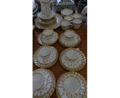 A quantity of Spode Fleur de Lis tea wares