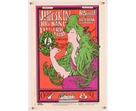 Mouse Studios - Family Dog Presents, Jim Kweskin Jug Band, Electric Train, Big Brother & The Holding Company, at the Avalon B