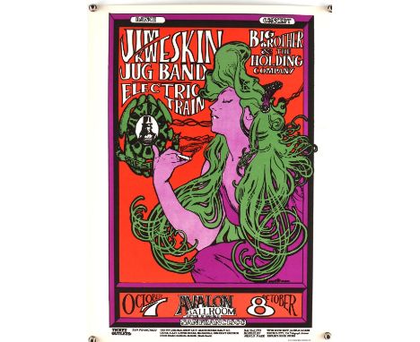 Mouse Studios - Family Dog Presents, Jim Kweskin Jug Band, Electric Train, Big Brother & The Holding Company, at the Avalon B
