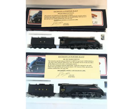 2 X Boxed Bachmann 00 Gauge Locomotives (War Time Black). 449 Sir Murrough Wilson and Sir Charles Newton.