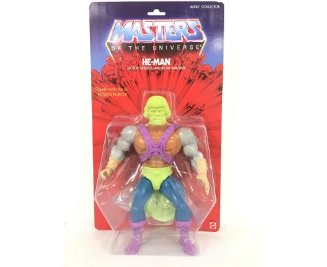 A Carded Large He-man Prototype Figure by Mattel.(2015).