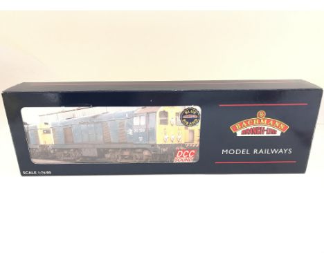 A Boxed Bachmann 00 Gauge Class 20 Diesel BR Blue With Indicator Boxes. #32-043DS DCC Sound.