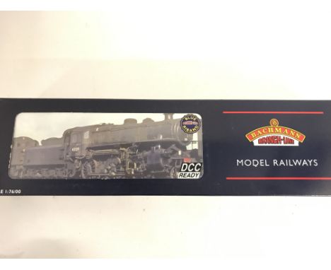 A Boxed Bachmann Ivatt Class 4 3001 LMS Black Double Chimney #32-575 DCC Ready.