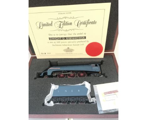 A Boxed Bachmann 00 Gauge Dwight D Eisenhower in Presentation Box.