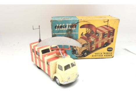 A Boxed Corgi Decca Mobile Airfield Radar #1106. Box Is Worn. No Reserve.