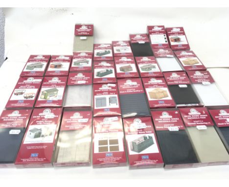 A collection of 30 new unopened PECO model railway accessories in the Scenic Series 00 scale. No reserve