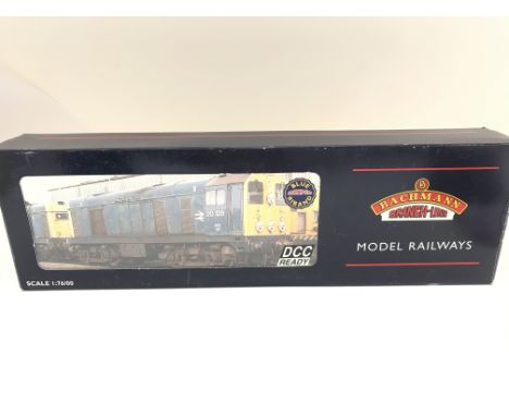 A Boxed Bachmann Class 20 Diesel 20132 Railfreight Indicator Box #32-030 DCC Ready.