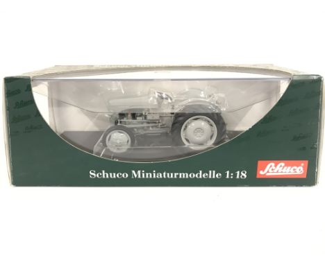 A Boxed Schuco 1/18 Scale Ferguson TE 20 Tractor.