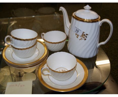 Mintons "Gold Rose" part tea service