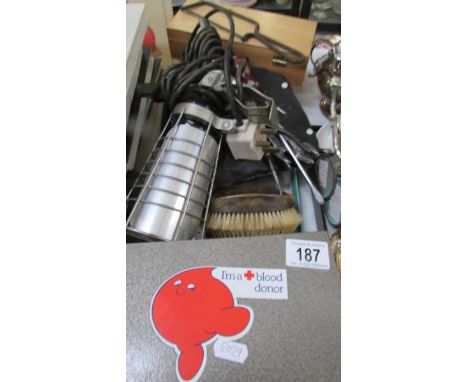 A mixed lot including inspection lamp.