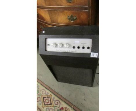 A 25 Watt audition amplifier.