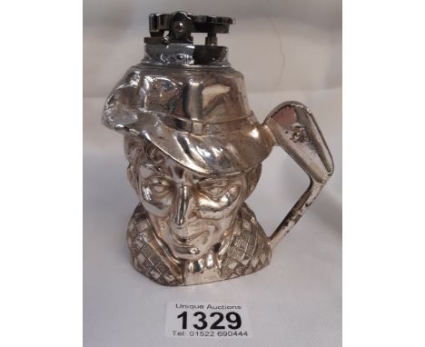 A lighter in the shape of a Toby jug