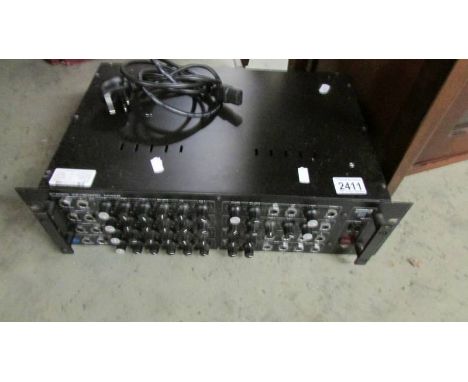 A Torque RMX42R keyboard mixer amplifier, 2 x 200W.
