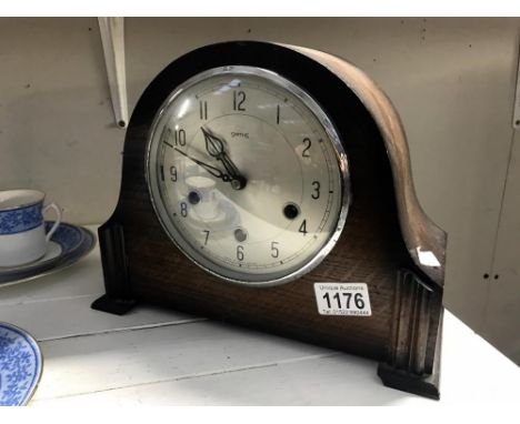 A Smiths mantle clock with key