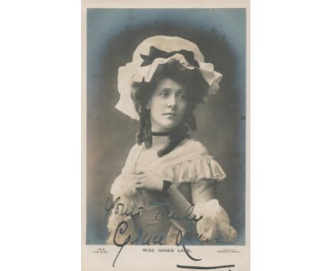 British Actress Grace Lane Signed 5x3 Black and White Vintage Named Photo. Signed in black ink. Showing signs of age. Compose