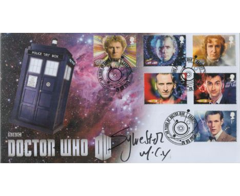 Sylvester McCoy signed Dr Who FDC. McCoy, is a Scottish actor. Gaining prominence as a physical comedian, he became best know