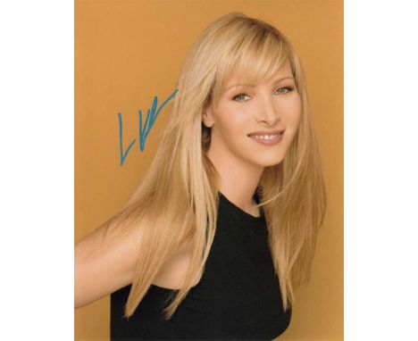 Lisa Kudrow signed 10 x 8 colour photo. Lovely portrait of the star of Friends. Good Condition. All signed items come with ou