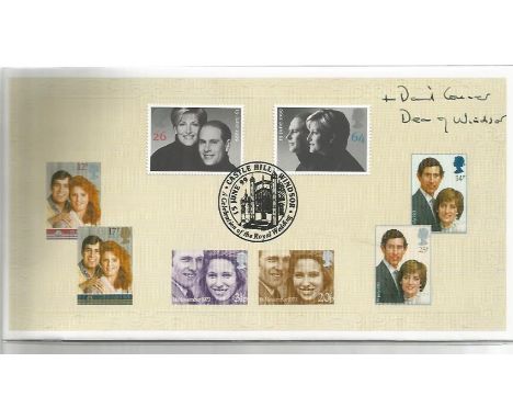 Dean of Windsor signed 1999 Scott cover Royal Wedding official FDC. Good Condition. All signed items come with our certificat