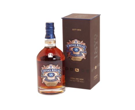 CHIVAS REGAL 18 YEAR GOLD SIGNATURE BLENDED SCOTCH WHISKY
1000ML, Sealed and with box
Condition: No obvious condition issues