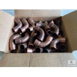 40 Streamline 90-degree Copper Ells - 1 1/8 OD