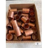 32 Streamline Copper Pipe Couplings - Rolled 1 5/8 OD