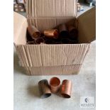 50 Streamline Copper Pipe Couplings - 1 5/8 OD