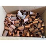 Approximately 171 Streamline Copper Pipe Couplers - 1 1/8