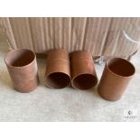 50 Streamline Copper Pipe Couplings - 1 5/8 OD