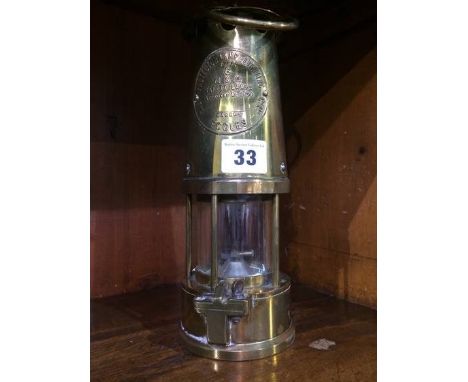 Eccles miners lamp