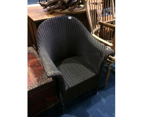 A Lloyd Loom chair