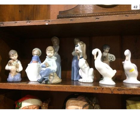 Nine Nao figures