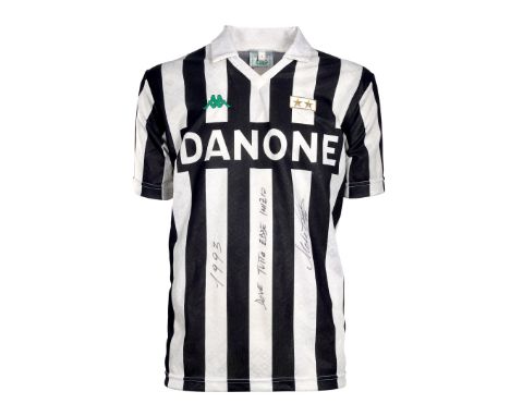 Alessandro Del Piero - Juventus F.C. - Sason 1993-1994 - Home match shirt, Kappa, short sleeves, size L. Front: sublimated co
