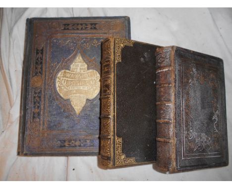 BUCHANAN, R.   Wayside Posies   1st.ed. 1867, London, lrg.8vo orig. ornate gt. dec. cl. recased, plus  AVELING, T.W.  Voices 