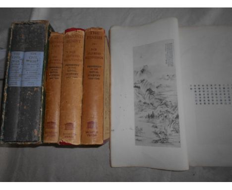 MUNNINGS, A.   The Autobiography… 3 vols. 1951/52, London, 8vo orig. cl. d/ws, plus  NEWMAN, R.  The Civil War   2 vols. 1956