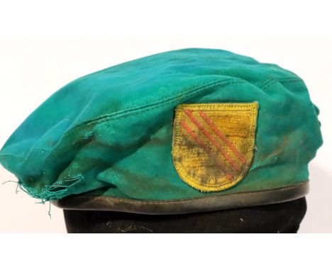 Vietnam War SVA Special Forces beret. P&amp;P Group 1 (£14+VAT for the first lot and £1+VAT for subsequent lots) 