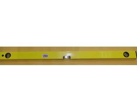 New old stock 36 inch Marksman spirit level. P&amp;P Group 2 (£18+VAT for the first lot and £3+VAT for subsequent lots) 