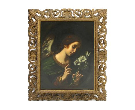 T... Berti (Italian, 19th century) after Carlo Dolci (Italian, 1616-1686)The Angel of the Annunciationsigned, inscribed with 