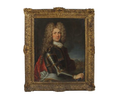 Circle of Jean-Baptiste Santerre (1651-1771)Portrait of a nobleman, believed to be Lieutenant-General Charles-Cesar, Marquis 