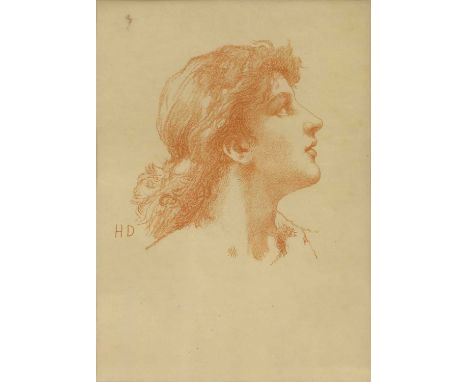 Lots 652-669PROPERTY FROM THE COLLECTION OF BRYAN STEELE - PART VIIHerbert Thomas Dicksee RE (1862-1942)Ella Maria Dicksee - 
