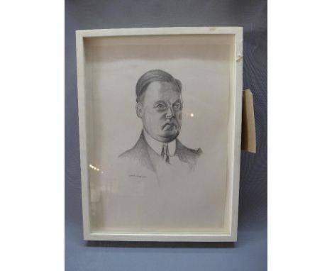 Percy Wyndham Lewis (British 1882-1957), a portrait of Lord Rothermere, lithograph, signed and dated 1932 within the plate, H