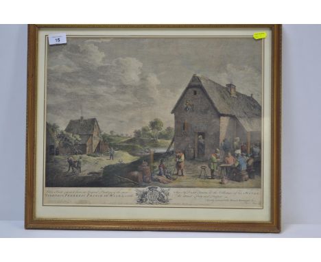 1749 Colour print. 