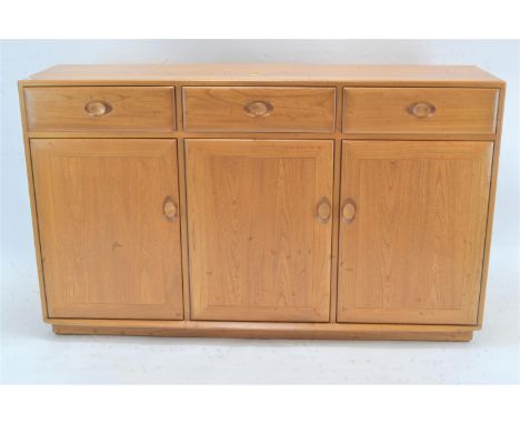 Ercol Windsor ash sideboard. L156cm x D44cm x H94cmVery good condition. 