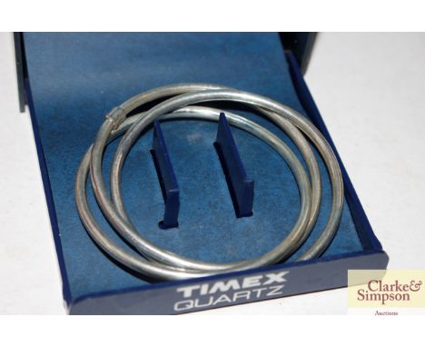 A Birmingham CME triple bangle, 21gms 