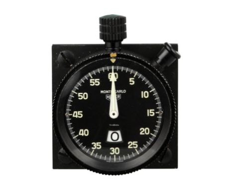 The Monte Carlo (12-hour stopwatch) was introduced in 1958, as the successor to the Autavia. The Autavia's 12-hour register (