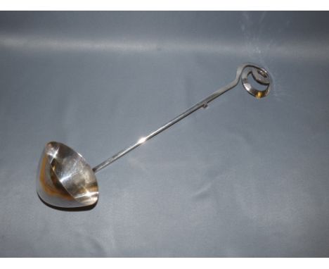 Contemporary 925 silver sauce ladle 40 cm L