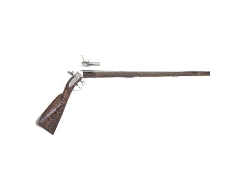 A Rare Bohemian 20-Bore Flintlock Break-Action Breech-Loading Sporting GunBy Joann Georg Polz A Carlsbad, Circa 1730With tape