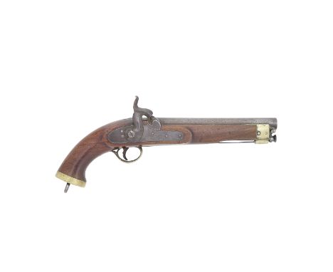An 18-Bore Percussion Commercial East India Company Cavalry Pistol By Lacey &amp; Co., London, Circa 1853With plain barrel an