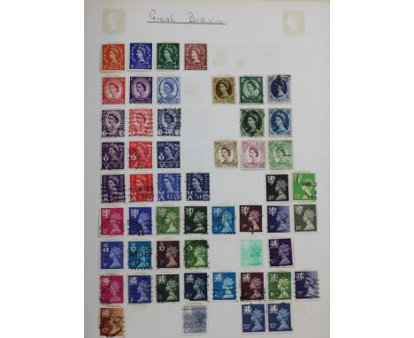 An all world stamp collection, UK from Victoria, used, c.1980-2000, to include CCCP, mint and used, DDR, The Americas and Com