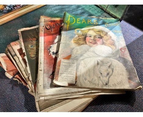 Assorted vintage Christmas annuals, some as early as 1888  / All lots are located at Gower Reclamation, Unit 17b, Crofty Indu