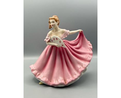 Royal Doulton figurine "Elaine" number HN4865, 18cm high, in good condition  / All lots are located at Gower Reclamation, Uni